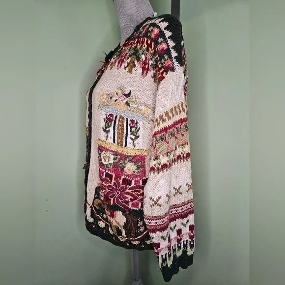 Fashion Bug Ugly Christmas sweater women's large teddy bear - Picture 2 of 6